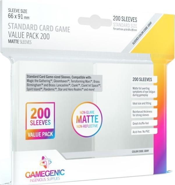 Gamegenic Standard Kartenspiel Value Packung Matte