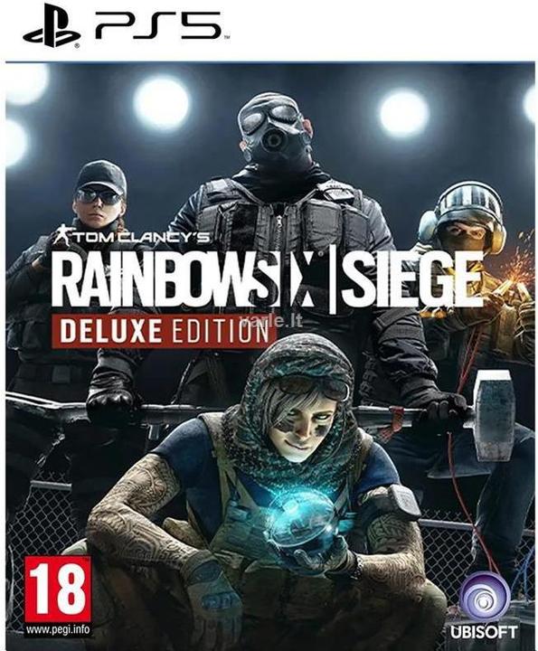 Immagine prodotto Ubisoft Tom Clancy's Rainbow Six Siege Deluxe Edition Anno 6 PS5 (Xbox Series X, Playstation Classic, Xbox One S, EN)