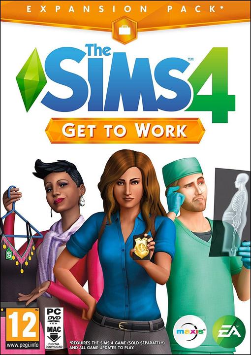 EA Games Ea The Sims 4 Ep1 Get To Work PC Ro (PC, Mac)