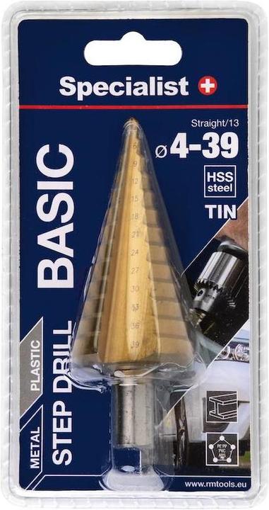 Actual product image Basic Step Drill 4-39 (4 - 39 mm)
