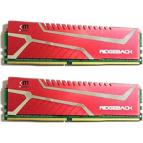 Mushkin DDR4 32 GB 2666-CL16 - Dual-Kit - Ridgeback Raudona (2 x 16GB, 2666 MHz, DDR4-RAM, DIMM), RAM, Rot