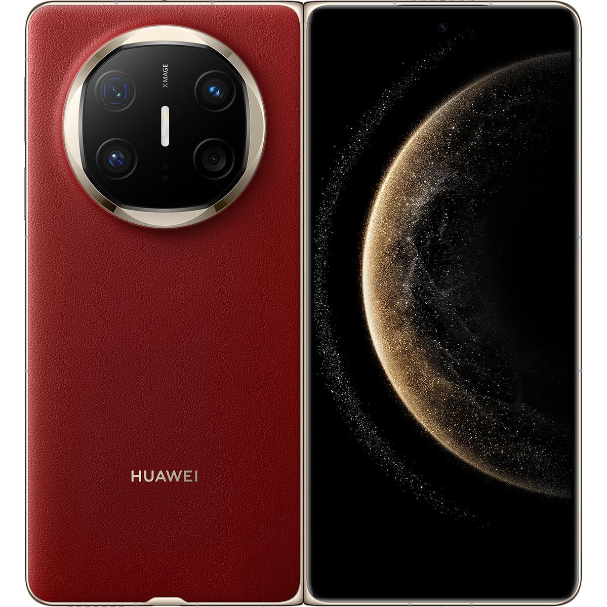 Huawei Mate X6 (512 GB, Nebula Red, 7.93", Dual SIM, 50 Mpx, 5G), Smartphone, Rot