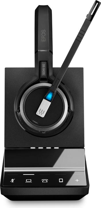 Actual product image EPOS IMPACT SDW 5065 EU/UK/AUS Stereo USB DECT-GAP Headset for desk phone and PC (Wireless, USB-A)