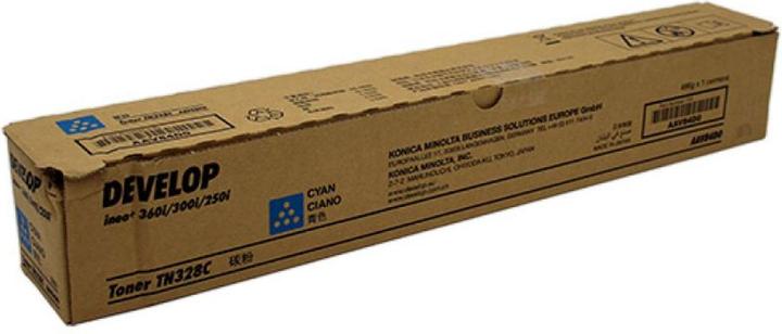 Actual product image Develop Toner TN-328 Cyan AAV84D0 - Compatible - toner unit (C)