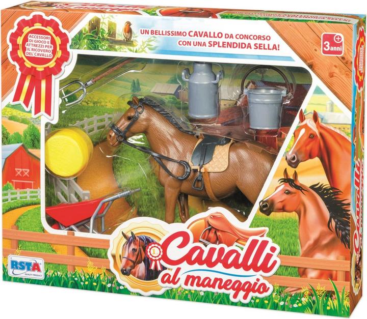 Immagine prodotto Rs Toys Scatola cavalli al maneggio c.12 pz accessori