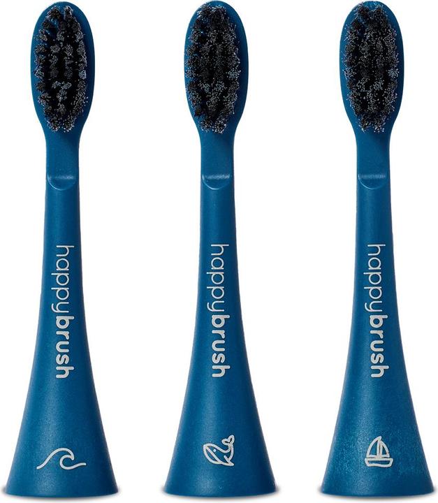 Image du produit happybrush ECO VIBE 3 brosses à dents Ocean (3 x)