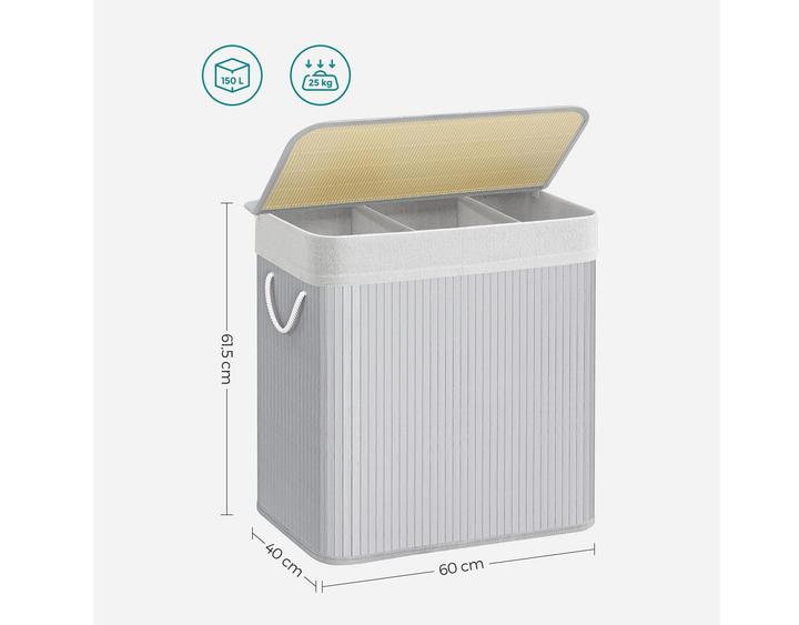 Actual product image Songmics Laundry basket (150 l)