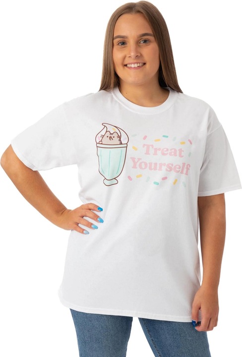 Image du produit Pusheen - T-shirt TREAT YOURSELF - Femme (XXL)