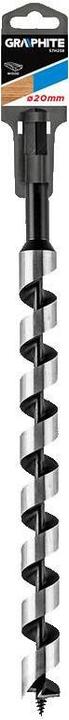 Actual product image Graphite spiral drill for wood 20 mm (57H258) (up to 20 millimetres)