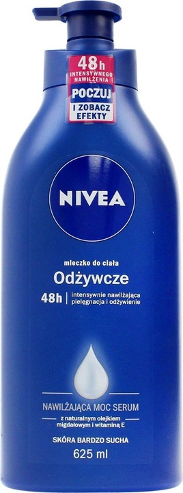NIVEA Reichhaltige Body Milk (Körpermilch, 625 ml)