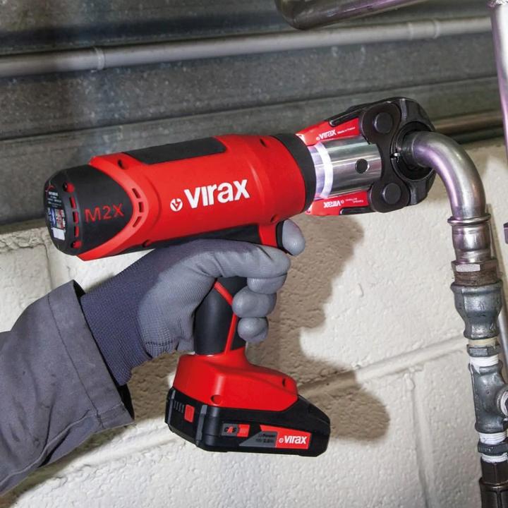 Actual product image Virax Elektro-mechanische Presse Viper M2X + 2 Akkus