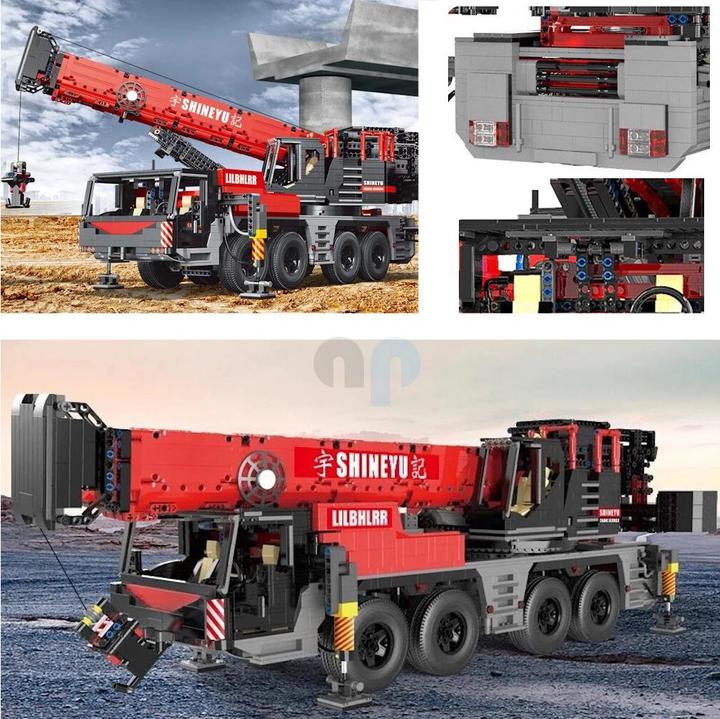 Actual product image Happy Build Mobile crane