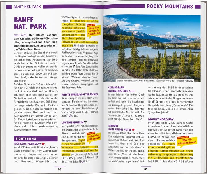 Produktbild Reiseführer Kanada West, Rocky Mountains, Vancouver (Deutsch, Karl Teuschl, 2023)
