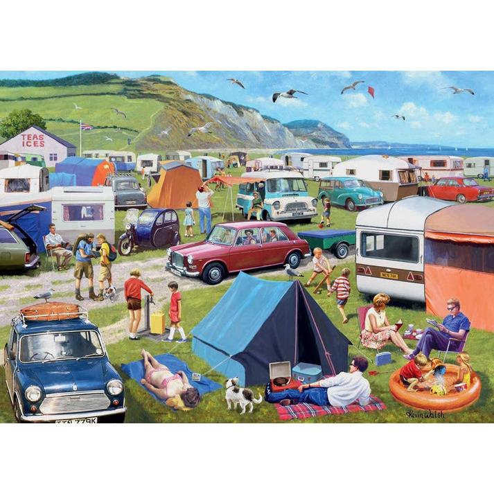 Thumbnail - Ravensburger Puzzle - Camping & Caravanning 1000p (12000122) (1000 Teile)