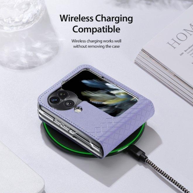 Image du produit Dux Ducis Bril Series Housse en cuir (Oppo Find N3 Flip)