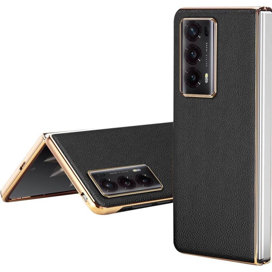 Cover-Discount Honor Magic V2 - Custodia protettiva completa nera (Honor Magic V2), Cover smartphone, Nero
