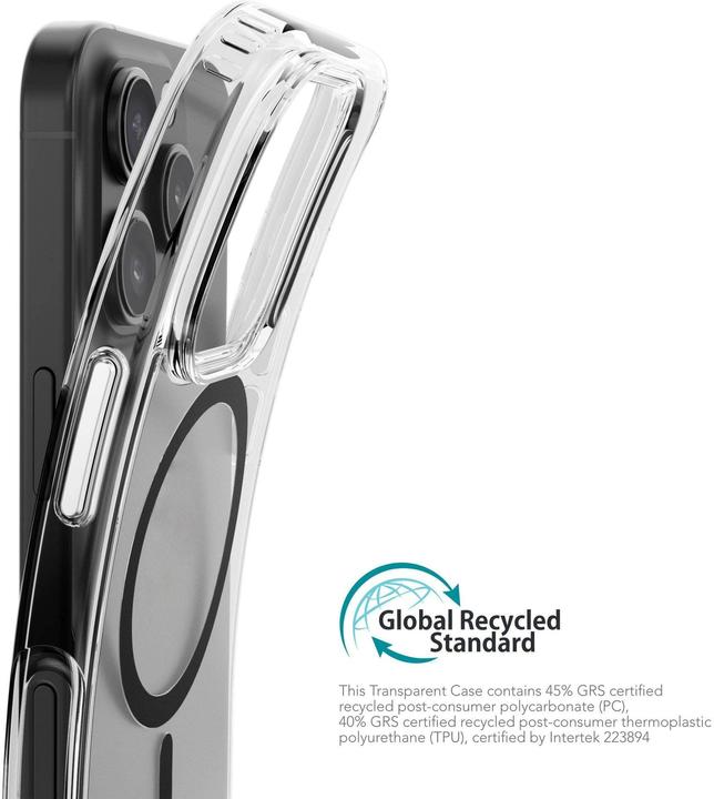 Actual product image Vonmählen Back Cover Transparent iPhone 16 Pro Black (Apple iPhone 16 Pro)