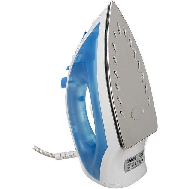Thumbnail - Mesko Iron MS 5023 Blue / White, 2200 W, With cord, Anti-scale system, Vertical steam function, Bügeleisen, Blau, Weiss