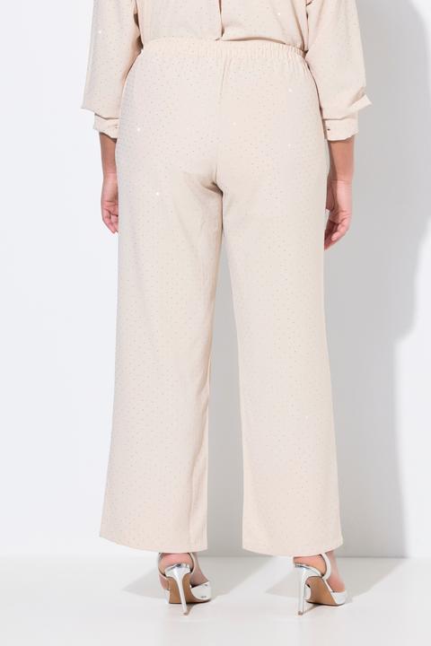Actual product image Miamoda Schlupfhose, weites Bein, Glitzersteinchen (58)
