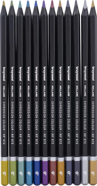Produktbild Bruynzeel Expression Farbstifte Metallic 12er (12x)