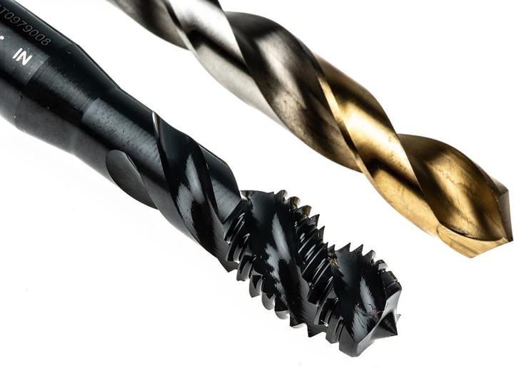 Actual product image Dormer Spiral Flute Tap & Drill Set M3-M12