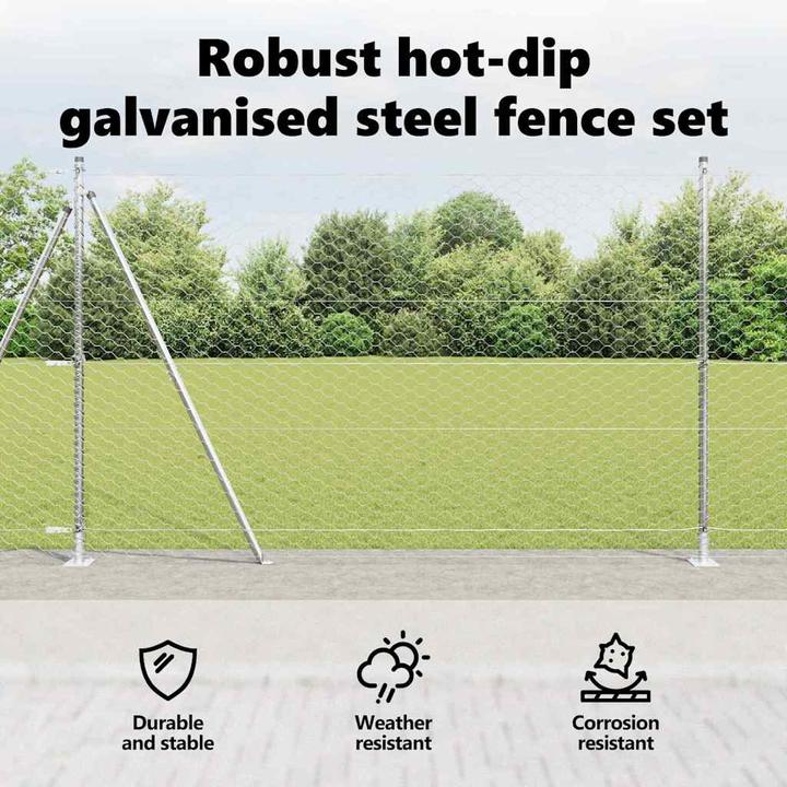Image du produit vidaXL Gartenzaun