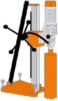 Produktbild Golz Diamond drill bit RM52 1 1/4 "UNC Ø62 mm