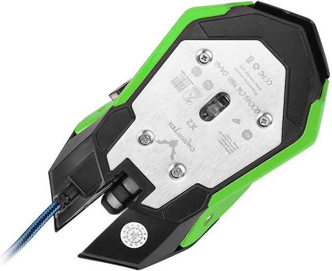 Produktbild Chiropter X2 Combo Pro Optical Gaming Mouse with 6 Buttons 1200-3200 dpi + Large 60x30cm Black Tray