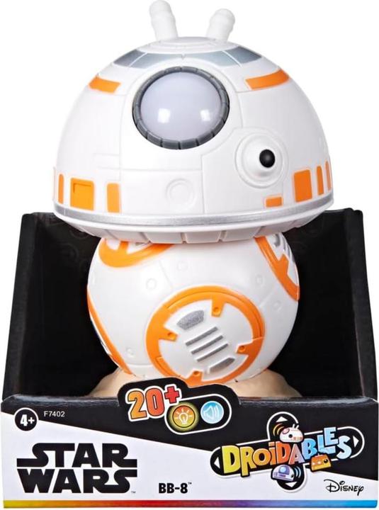 Star Wars Droidables BB-8, 10 cm grosse elektronische Figur, Spielzeug für Kinder