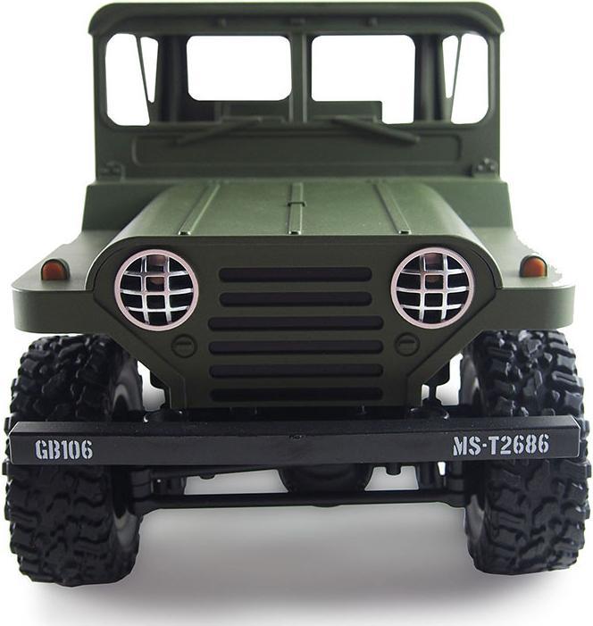 Image du produit Amewi RC AMX U.S. Military Geländewagen RTR 4WD 1:14 Military green (RTR Prêt à fonctionner)