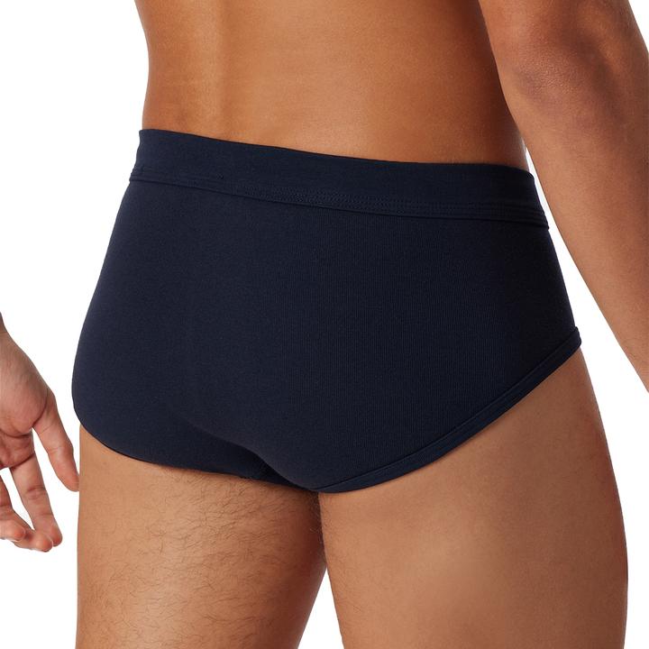 Immagine prodotto Schiesser Confezione da 4 slip sportivi a costine sottili in cotone Essentials (XL, confezione da 4)