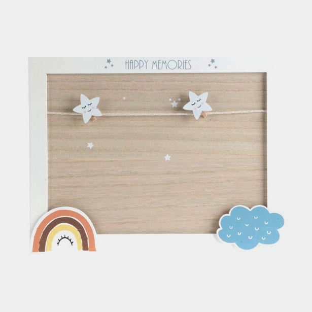 Memoboard MDF Regenbogen