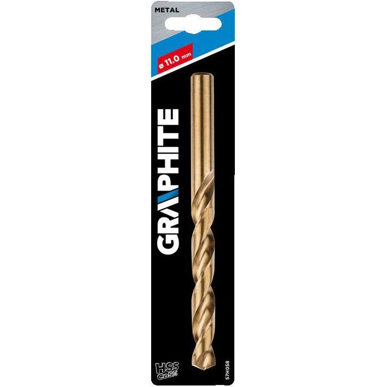 Graphite, Bohrereinsatz, metal drill, cylindrical, 11 mm (57H058) (11 Millimeter)