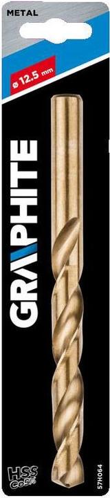 Actual product image Graphite metal drill, cylindrical, 12.5 mm (57H064) (12.5 millimetres)