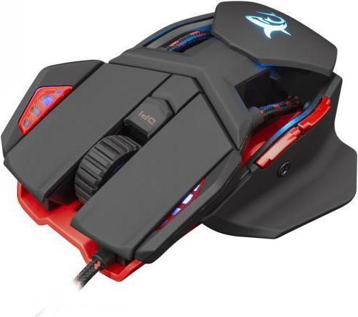 Actual product image Gaming mouse Shark Lancelot RGB, Interchangeable mouse with RGB illumination (Cable)