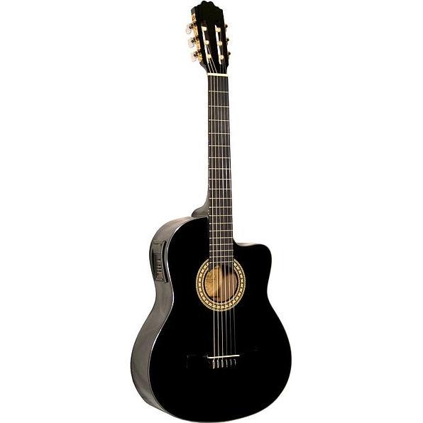 Thumbnail - Kirkland Classic Modell 11 Cutaway Electric (Konzertgitarre), Gitarre, Schwarz