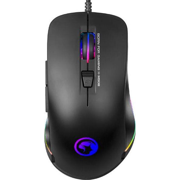 Marvo M508 mouse (Kabelgebunden), Maus, Schwarz