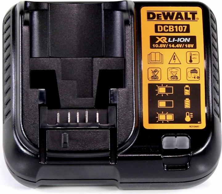 Produktbild DeWalt DCB 107 Ladegerät XR 10,8V-18V für Li-Ion Akkus (10.8 V)