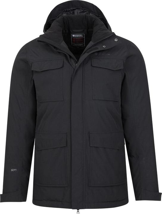 Actual product image Mountain Warehouse Mens Concord Extreme Down Long Length Jacket (4XL)