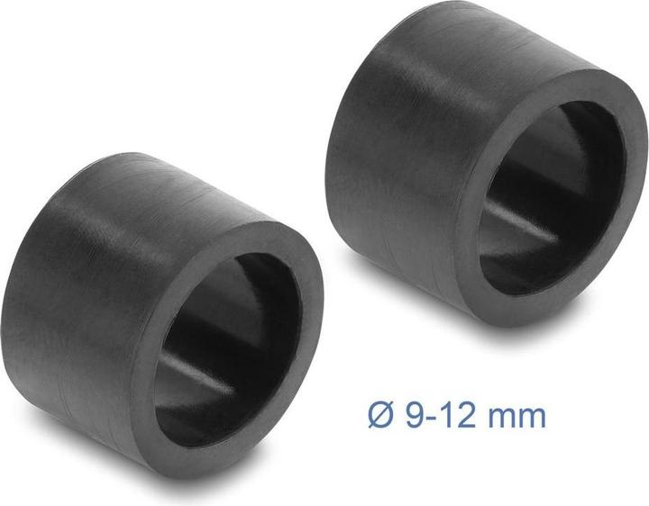 Produktbild Delock Kabelverbinder 3 Pin, IP68 wasserdicht, werkzeugfrei, 5-9 mm, schwarz