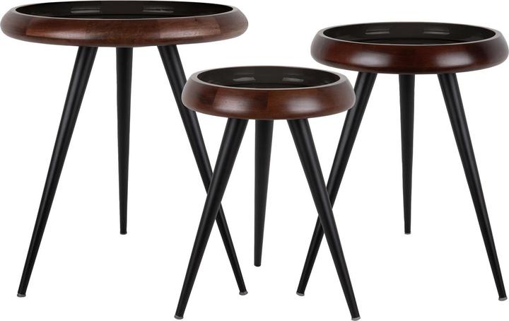 Produktbild Leitmotiv Table Set Tripod w. Metal Legs
