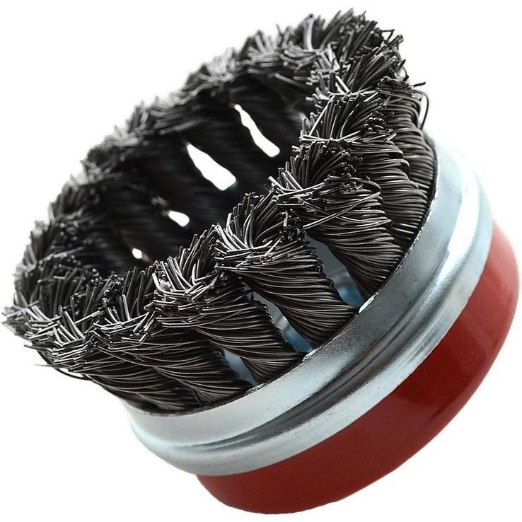 Stanley, Bohrereinsatz, Twisted wire brush cup 65 mm, M14 (65.0 Millimeter)