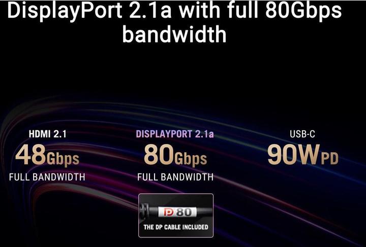 Produktbild ASUS ROG Swift OLED PG32UCDMR (3840 x 2160 Pixel, 31.50")