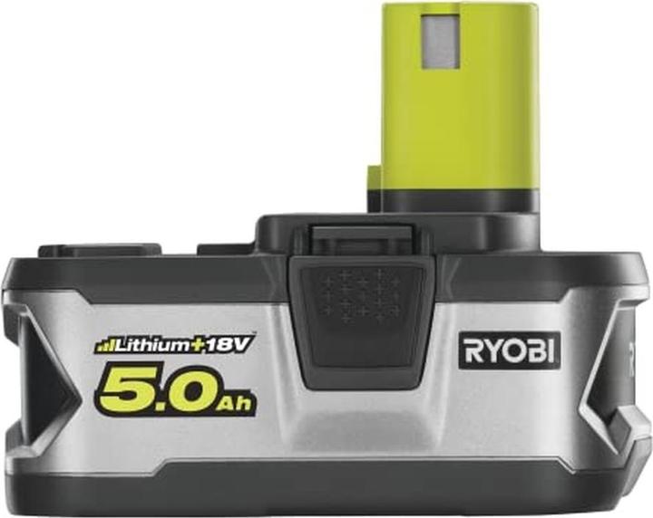 Immagine prodotto Ryobi 2 Akkus 18 V One 5,0 Ah mit Schnellader - Lithium+ Technologie für längere Laufzeit (18 V)