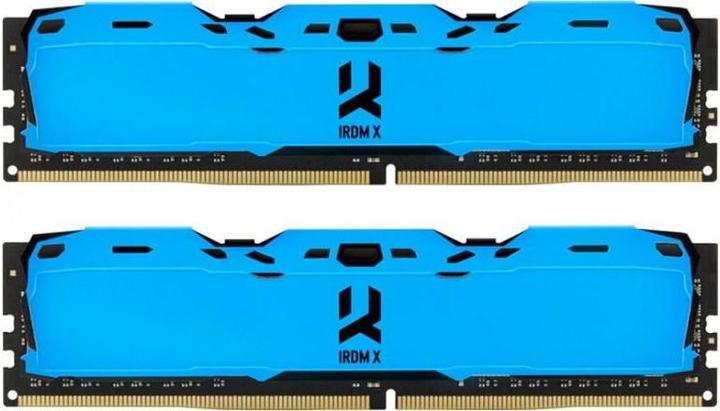 Produktbild Goodram IRDM X 16GB (2x8GB) 3200MHz CL16 RAM - IR-XB3200D464L16SA / 16GDC Blue (2 x 8GB, 3200 MHz, DDR4-RAM, DIMM)