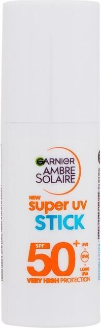 Actual product image Garnier Ambre Solaire Super UV Stick SPF 50+ - Protects from UV Damage (Sun stick, SPF 50)