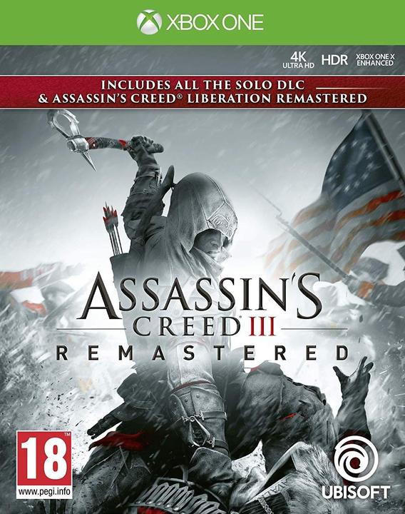 Actual product image Ubisoft Xbox One Assassin's Creed III ir Liberation Remastered (Xbox One S, EN)