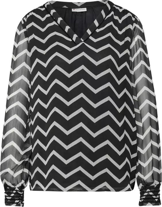 Immagine prodotto Cecil Blusa tunica in chiffon con velour donna (38)