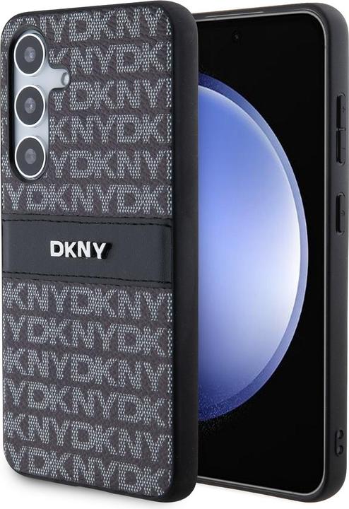 Immagine prodotto DKNY DKHCSPRTHSLK S921 czarny/black hardcase Leather Mono Stripe & Metal Logo (Samsung Galaxy S24)