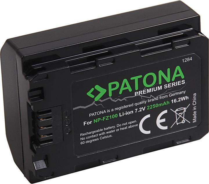 Produktbild Patona NP-FZ100 Set Ladegerät + 2 Akkus (Akku, Ladegerät)